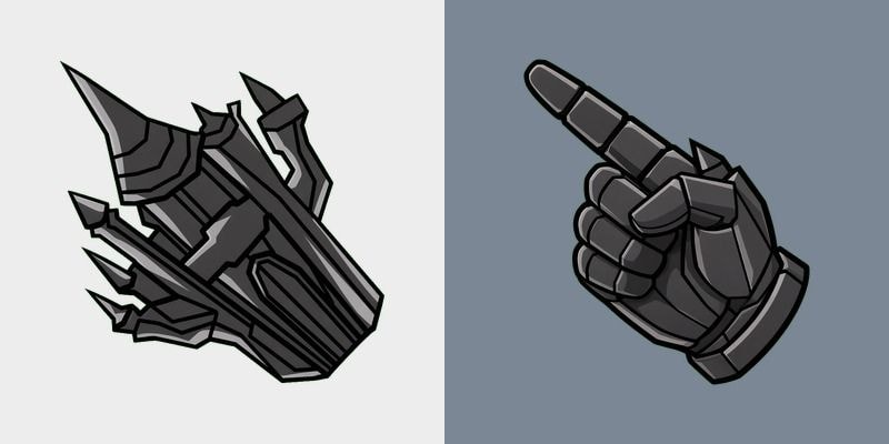 Obsidian Spiked Armor Cursor
