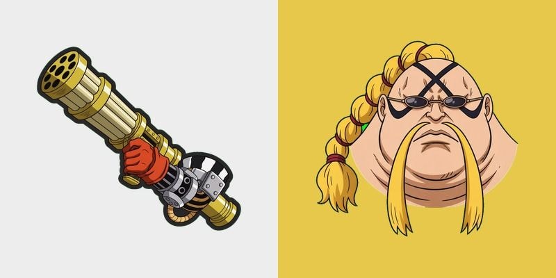 One Piece Queen Gatling Cursor