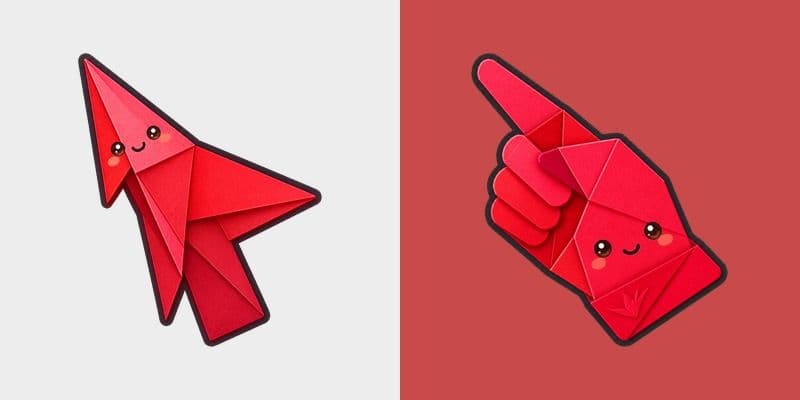 Origami Crimson Crane
