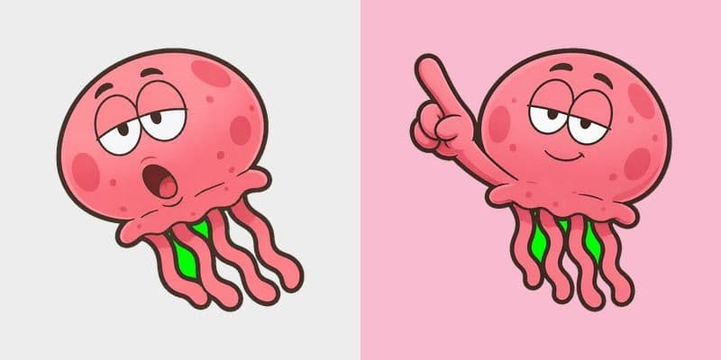 Patrick Jellyfish Sleepy