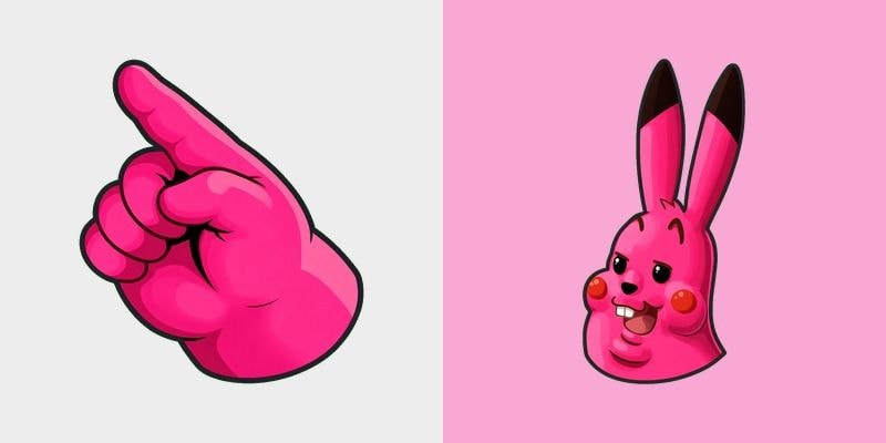 Pink Chungus Mouse