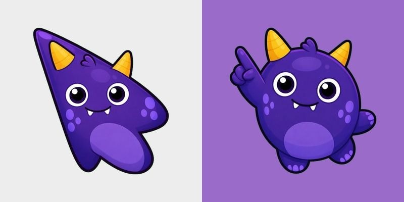 Plum Horn Monster