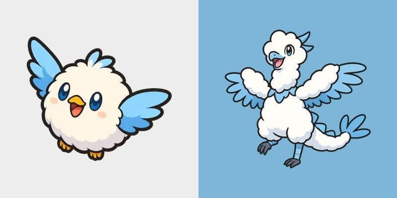 Swablu and Altaria