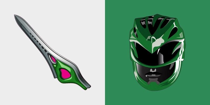 Power Rangers Green Ranger Cursor