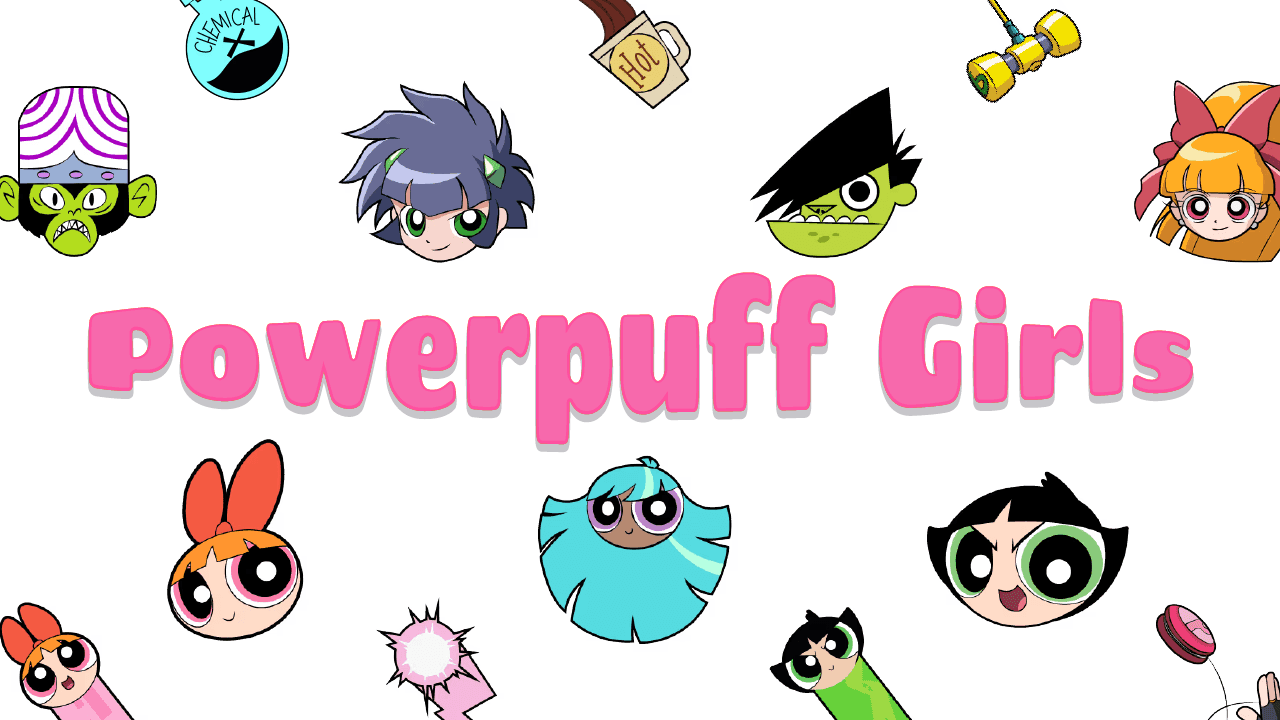 Фон колекції Powerpuff Girls