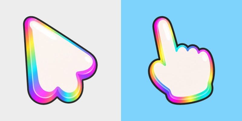Prism Rainbow Puff
