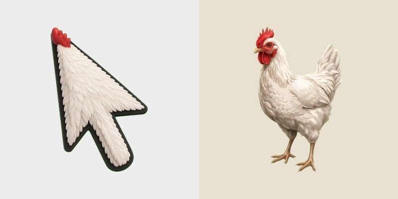 RE4 Village Chicken Cursor
