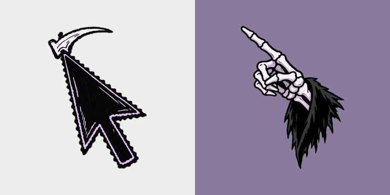 Reaper Scythe Gothic Cursor