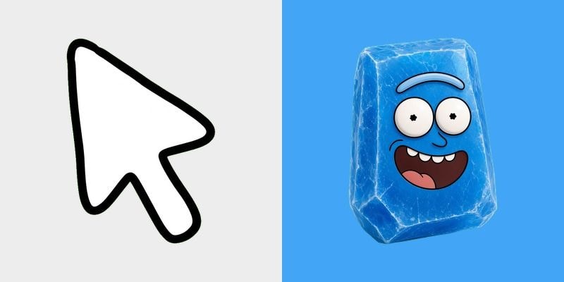 Rick and Morty Meeseeks Cursor
