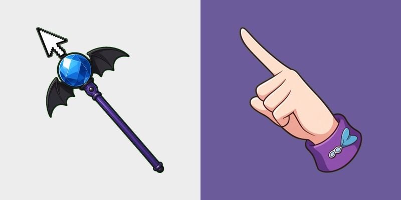 Rikka Takanashi Chuuni Cursor