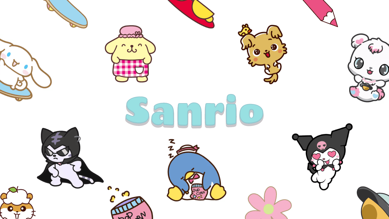 Фон колекції Sanrio