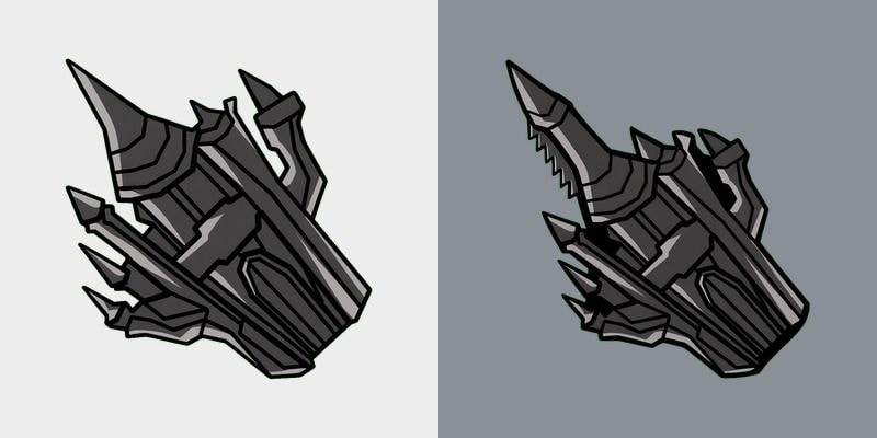 Serrated Shadow Blade Cursor