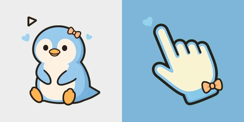 Sky Happy Penguin