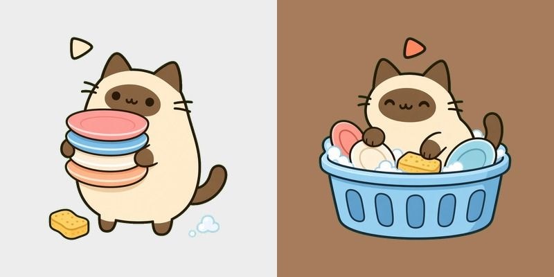 Soapy Siamese