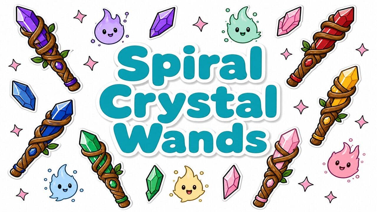 Фон колекції Spiral Crystal Wands
