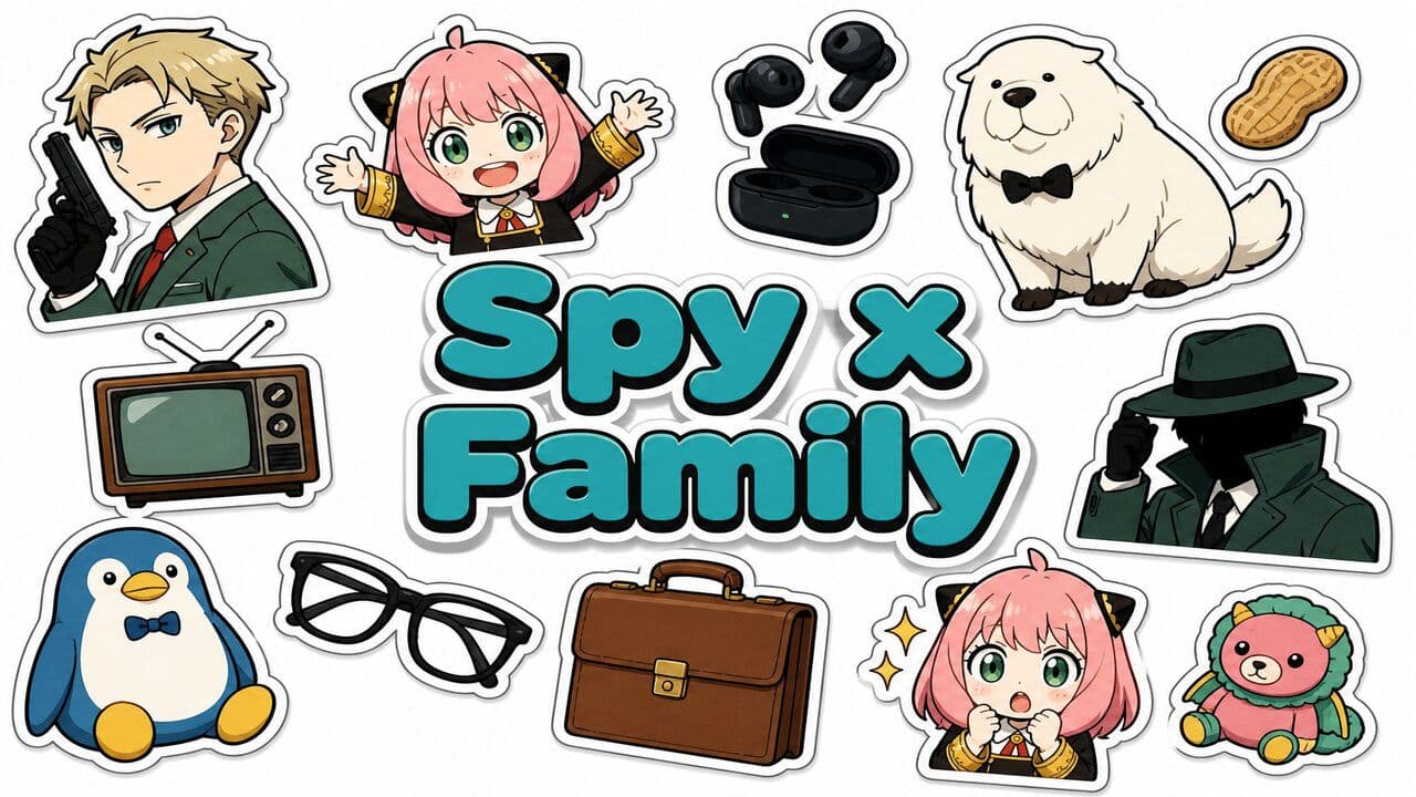 Фон колекції Spy x Family Mix Packs