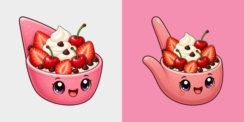 Strawberry Cream Bowl