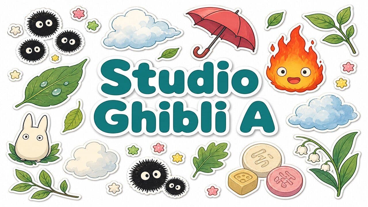 Фон колекції Studio Ghibli Films A