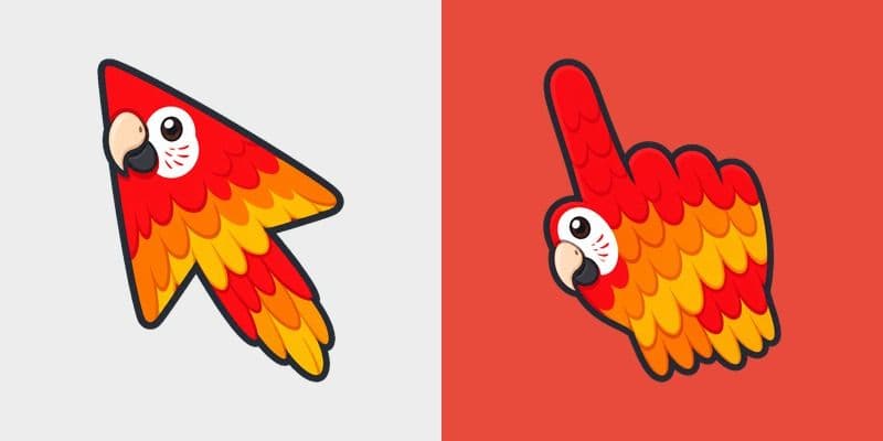 Sunset Scarlet Macaw