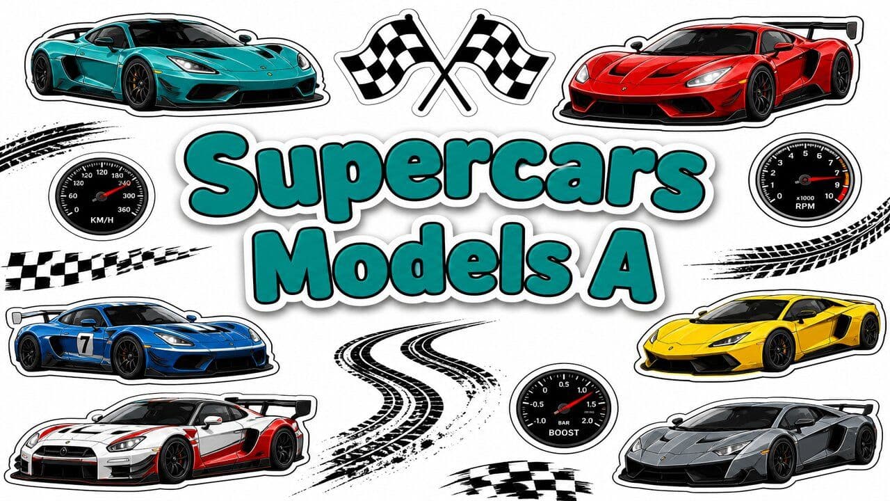 Supercars Models A