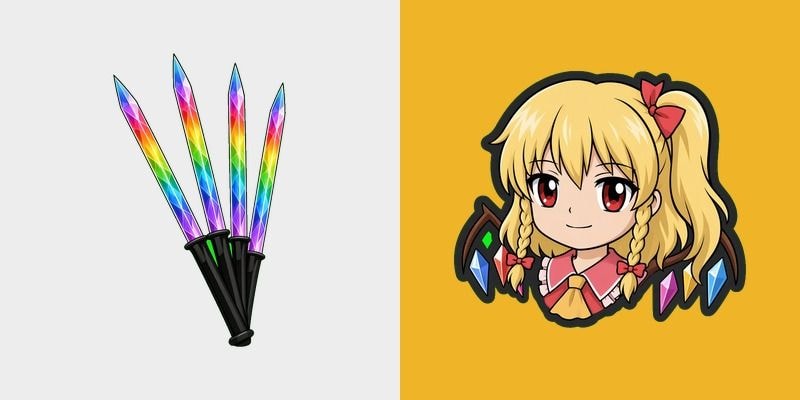 Touhou Flandre Crystal Cursor