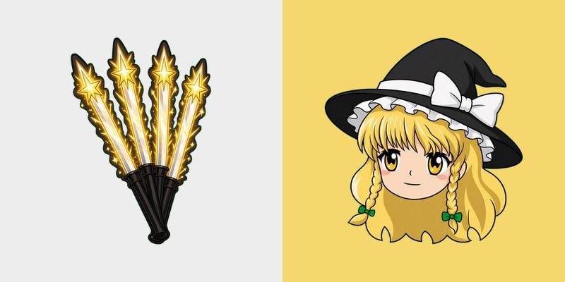 Touhou Marisa Minihakkero Cursor