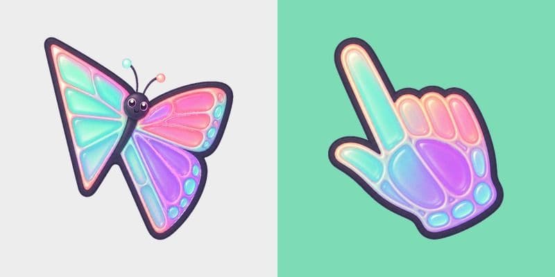 Tropical Glasswing Glow