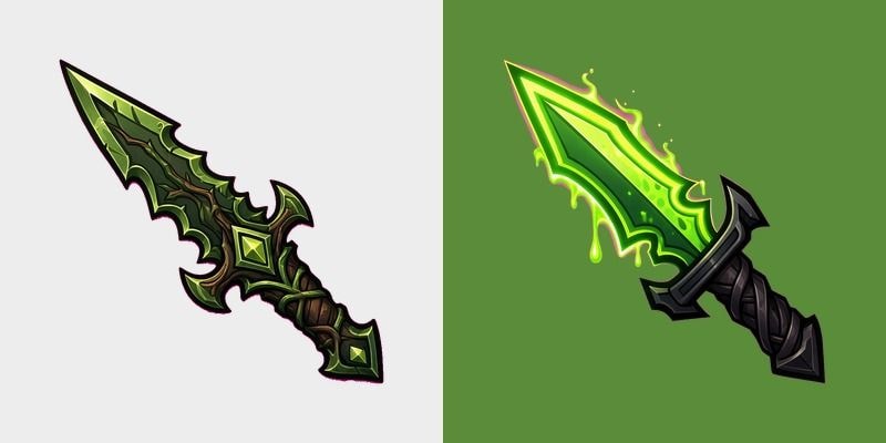 Venom Thorn Dagger Cursor