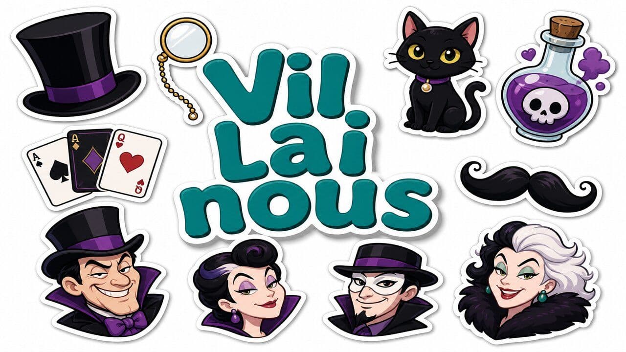 Фон колекції Villainous Mix Packs