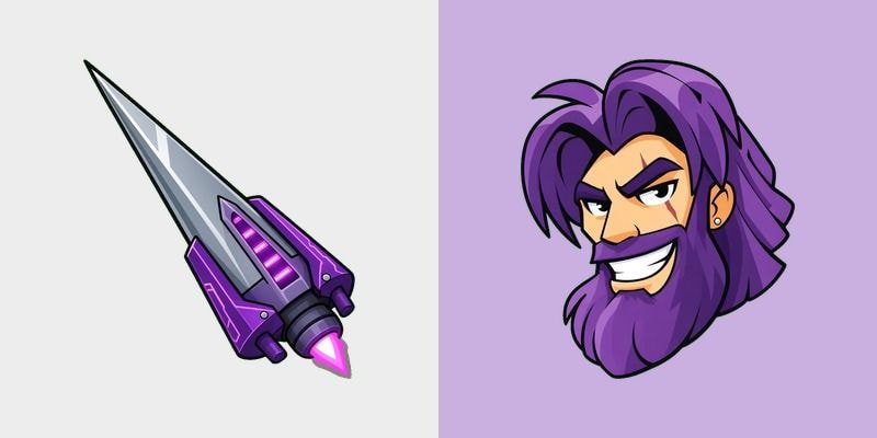 Violet Sir Roland Lance Cursor