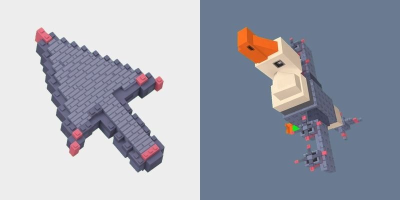 Voxel Bombombini Gusini Cursor