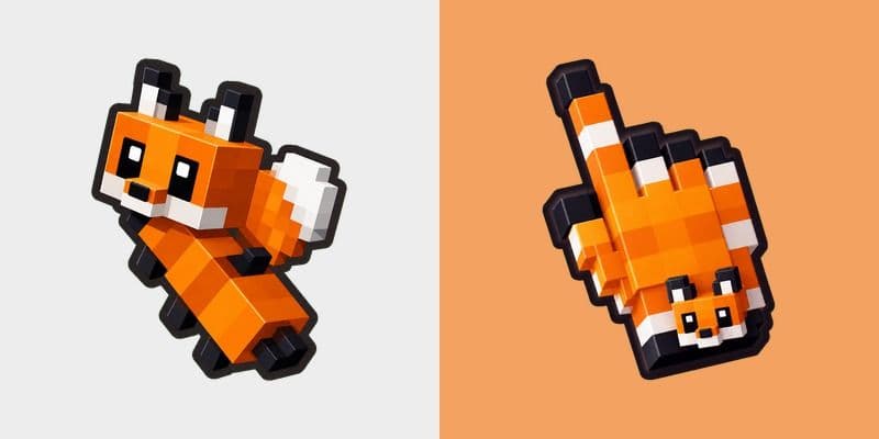 Voxel Fox