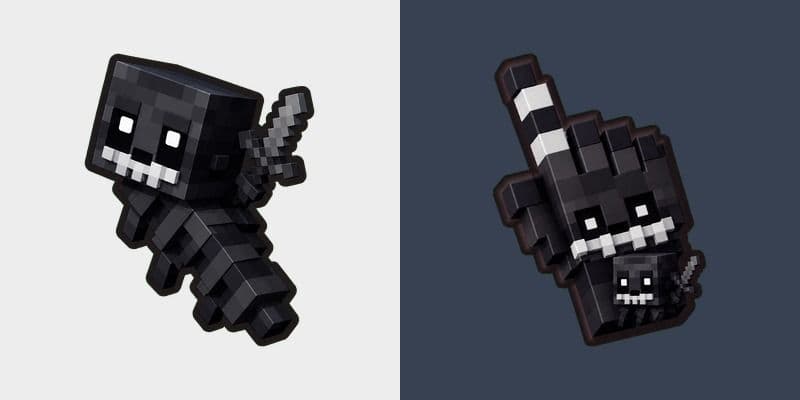 Voxel Wither Skeleton