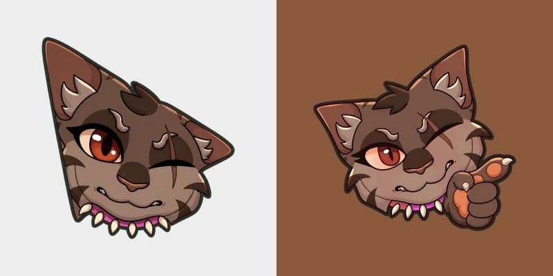 Warrior Cats Fury Cute Cursor Pack